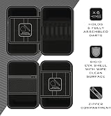 Harrows Blaze Pro 6 Dart Case Black Holds 6 Darts EVA Protective Case view 3