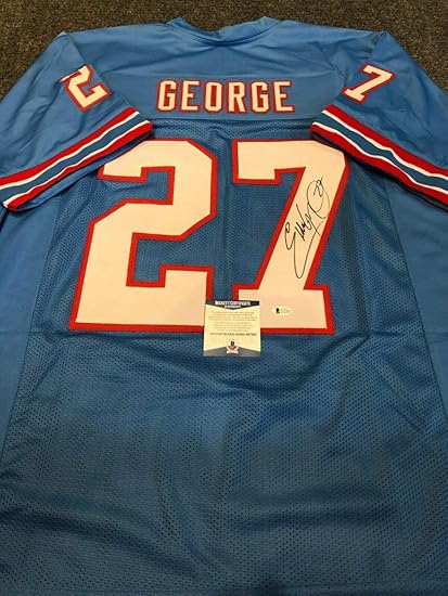 eddie george houston oilers jersey