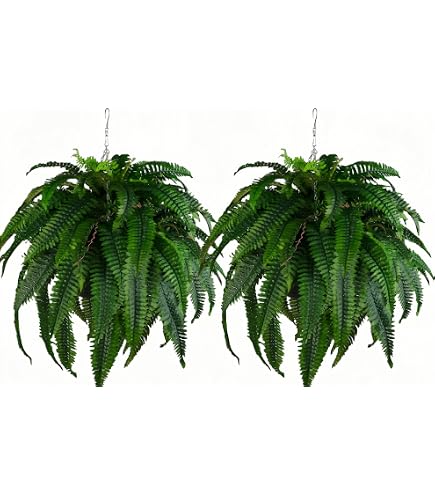 Amazon.com: QIANYUN Outdoor Artificial Plants-2PCS Artificial