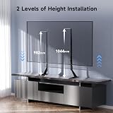 Suptek Universal TV Stand Base with 3 Height Adjustments 27-85 Inch view 3