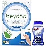 Cleanfinity Brands - Beyond Amazing Bundle. One pack of Beyond Concentrated Laundry Sheets (32 loads) and One bottle of Conce