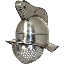 Elmo Da Centurione Romano - Replica In Acciaio 18g, Con Supporto Esposizione - Foto 3