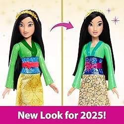 Mattel Disney Princess Mulan Doll in Sparkling