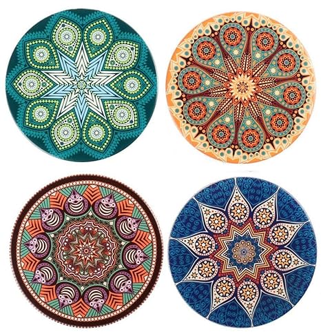 Amazon Mollytek コースター 吸水 セット コルクコースター 丸 茶托