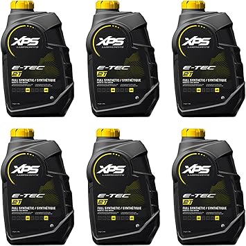 Amazon Com Brp Ski Doo Can Am Sea Doo Xps New Oem 2 Stroke Synthetic Oil 6 Quarts 779126 Automotive