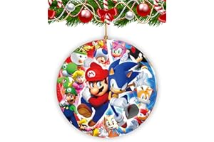TARY Christmas Ornaments 2023 Decorations, Anime Christmas Ornaments for Christmas Party Decorations, Xmas Gift Cute Christmas Ornaments for Tree Gifts for Men Women