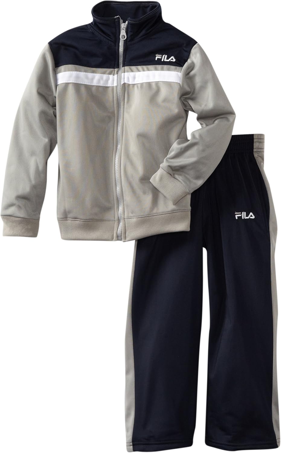 Fila Little Boys' Colorblocked Track Set Athletic