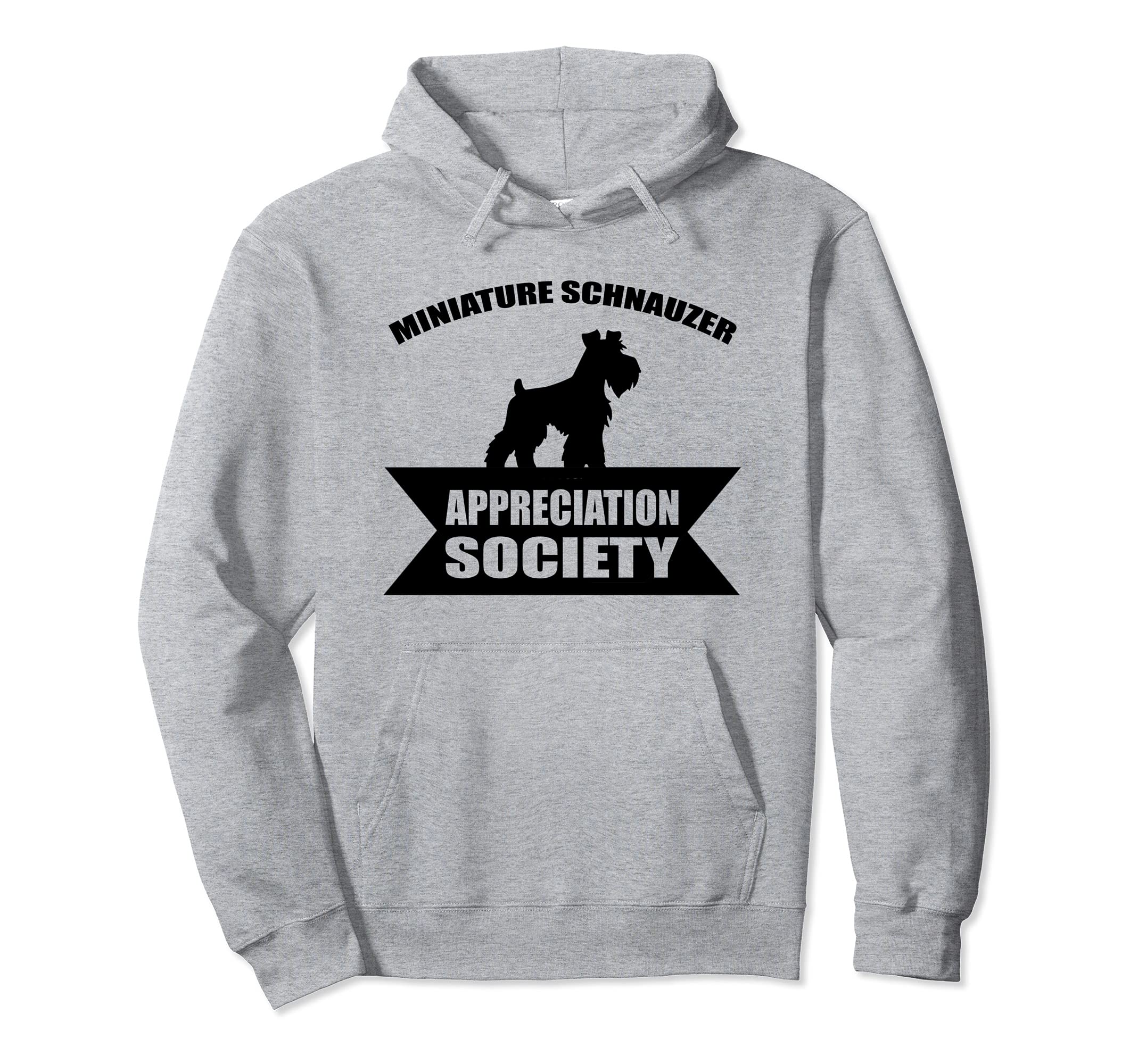 Miniature Schnauzer Dog Pullover Hoodie
