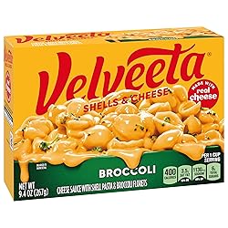 Velveeta Shells & Cheese Broccoli with Shell