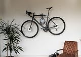 BBB Bike Wall Mount Hanger Deluxe BTL-150 Black Road Mountain Bike Rack Garage view 4