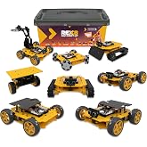 REX Evolution 8in1 Robotics Kit: Coding Robot Kit, Robotics Kit for Adults, Electronic DIY Smart Car Kit, 8 Model Robotics Set, Robot Kit