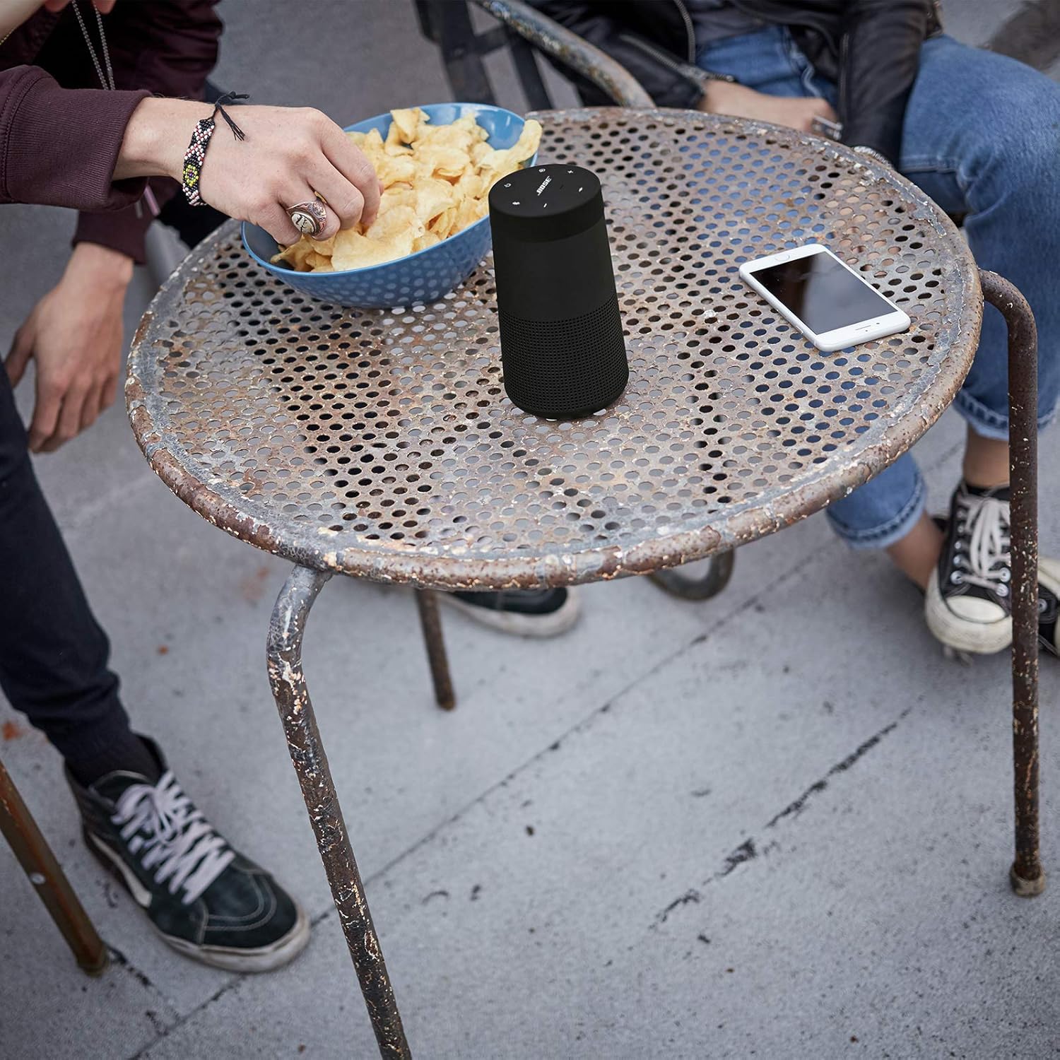 Bose SoundLink Revolve (Series II) Portable Bluetooth Speaker – Wireless Water-Resistant Speaker with 360° Sound, Black: Home Audio & Theater