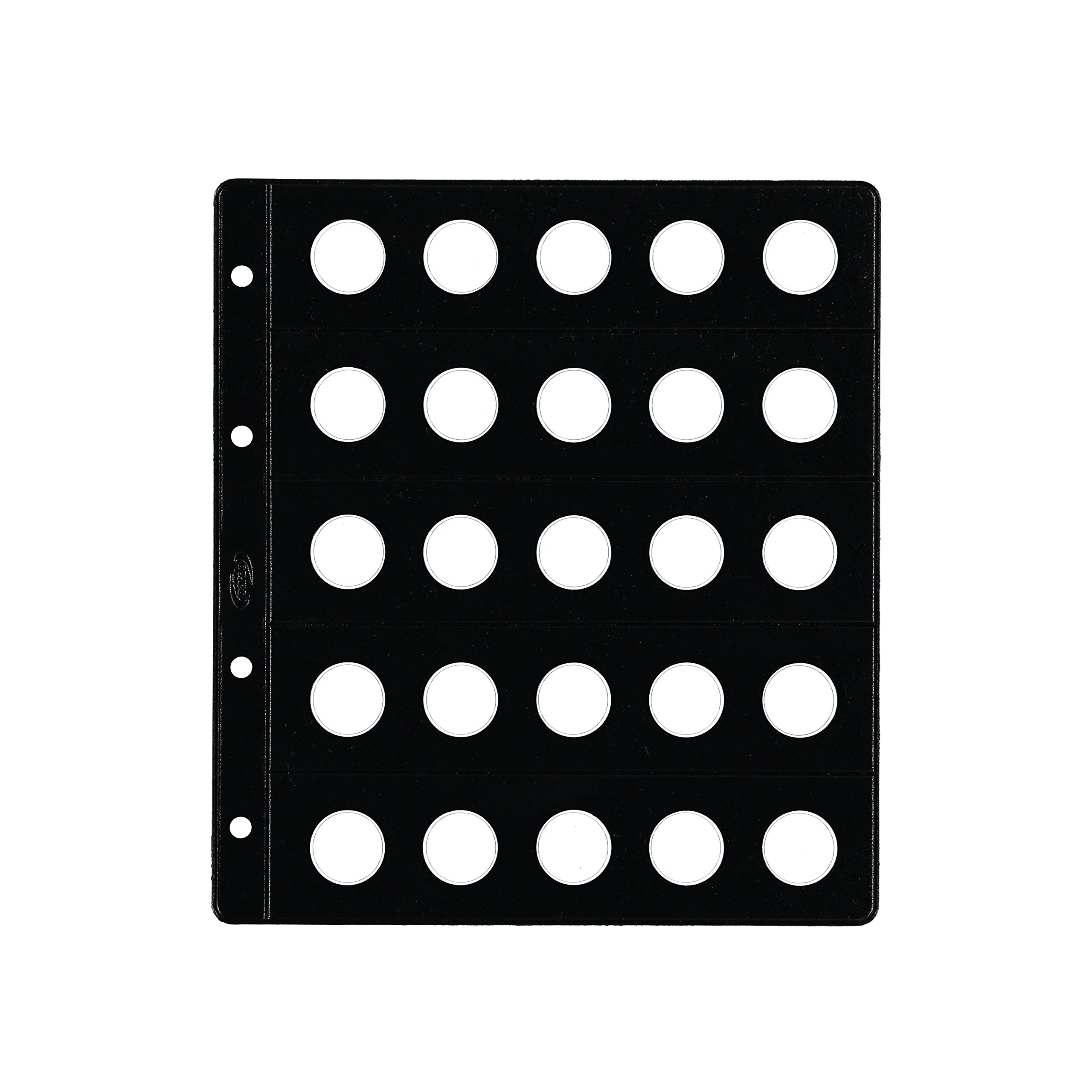 Taupe 77400 – Pack of 12 Pockets Coins Type Skylight, 25 alojadores