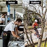 Foribyw Tool Belt Pouch Multi Pocket 600D Oxford Heavy Duty Waist Work Tool view 4