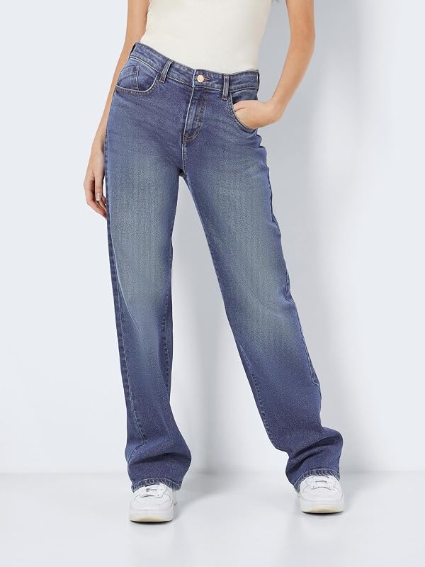 Jeans Donna, Blu Medio (Denim Blu Medio), 30W x 32L — foto 3 di 8