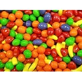 Fresh Assorted Orange Banana Strawberry Grape Apple Sweet Hard Candy 1.5lb