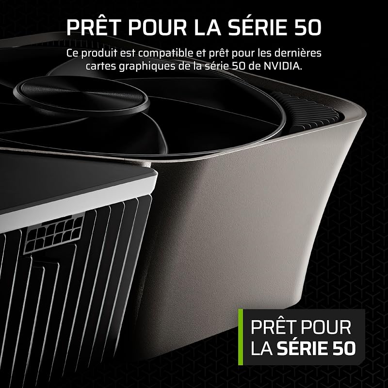 RM750e (2025) Alimentation ATX Entièrement Modulaire à Faible Bruit avec Câble 12V-2x6 – Compatible ATX 3.1 et PCIe 5.1, Efficacité Cybenetics Gold, Condensateurs Résistants à 105°C – Blanc