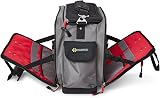 C.K Magma Technician's MAX Toolcase 500 x 260 x 380 mm Black Grey Red view 1