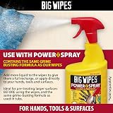 Big Wipes Heavy Duty Pro+ Hand Wipes x100 Refill Pouch view 8