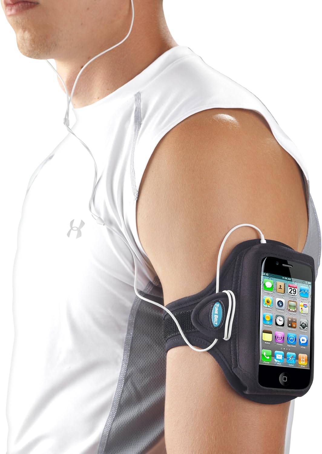 Tune Belt Armband for iPhone 4 4S 3G 3GS, iPod Classic (All gens) and iPod Touch (First – Fourth Generation)