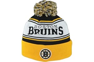 ZHATS NHL Unisex-Adult NHL Officially Licensed Beanie Pom Finish Line