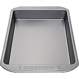 Farberware Nonstick Bakeware Baking Pan / Nonstick Cake Pan, Rectangle - 9 Inch x 13 Inch, Gray