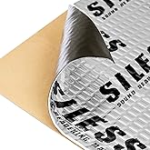 Siless 80 mil (2mm) 36 sqft (3.4 sqm) Car Sound Deadening mat - Butyl Automotive Sound Deadener - Noise Insulation and Vibrat