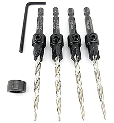 FTG USA 4 Pc #10 (3/16") Adjustable Wood