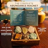 Anima Abundance Crystals Set Large Raw Citrine Pyrite Tigers Eye Green view 6