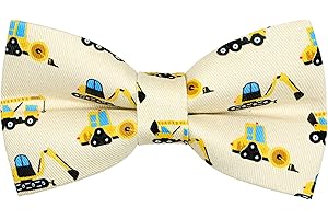 OCIA Cute Pattern Pre-tied Bow Tie Adjustable Bowties for Adult & Children