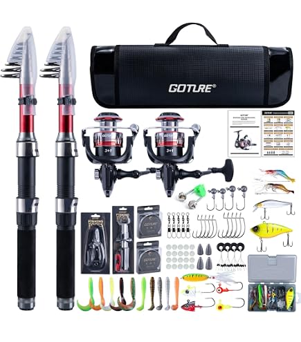american flag fishing pole decacl ProFISHiency USA Flag Travel Combo