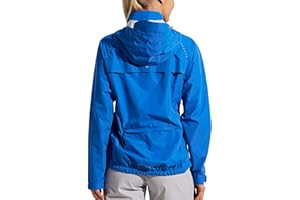 Willit Women's Rain Cycling Running Jackets Water Resistant Lightweight Windbreaker Hiking Bike Packable Hooded