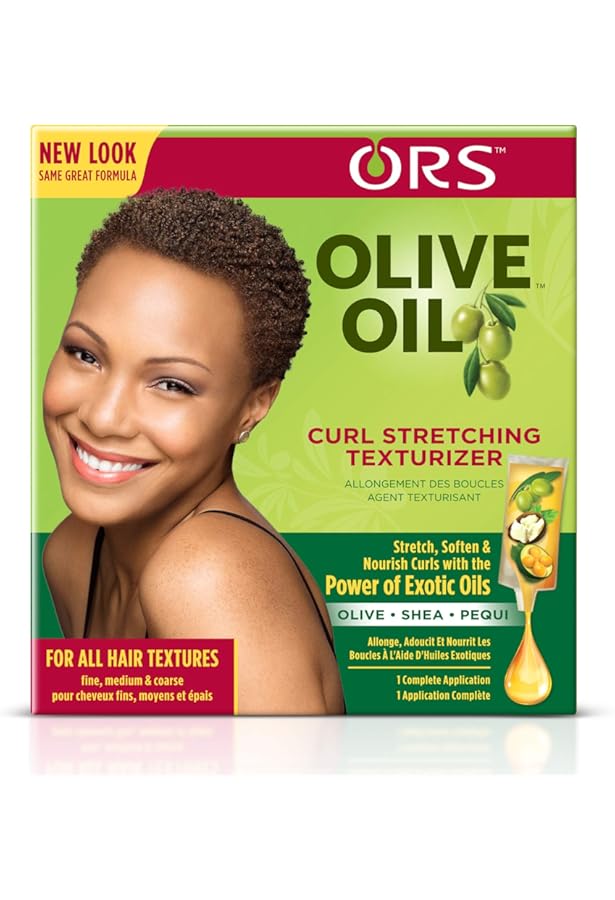 Olive Oil Texlax Stretch SemiStraightening System Olive