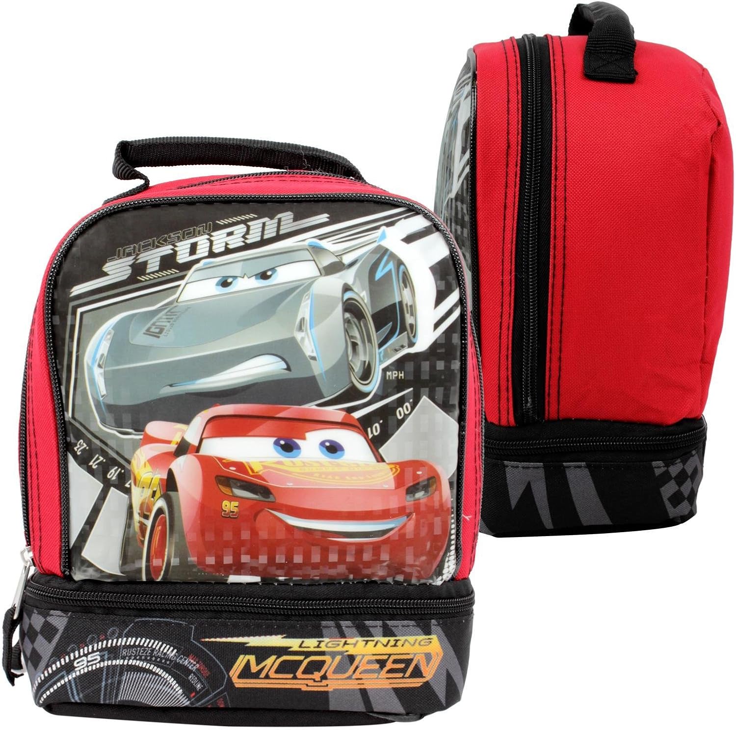 Disney Pixar Cars Lightning McQueen Lunch Box with Lightning McQueen