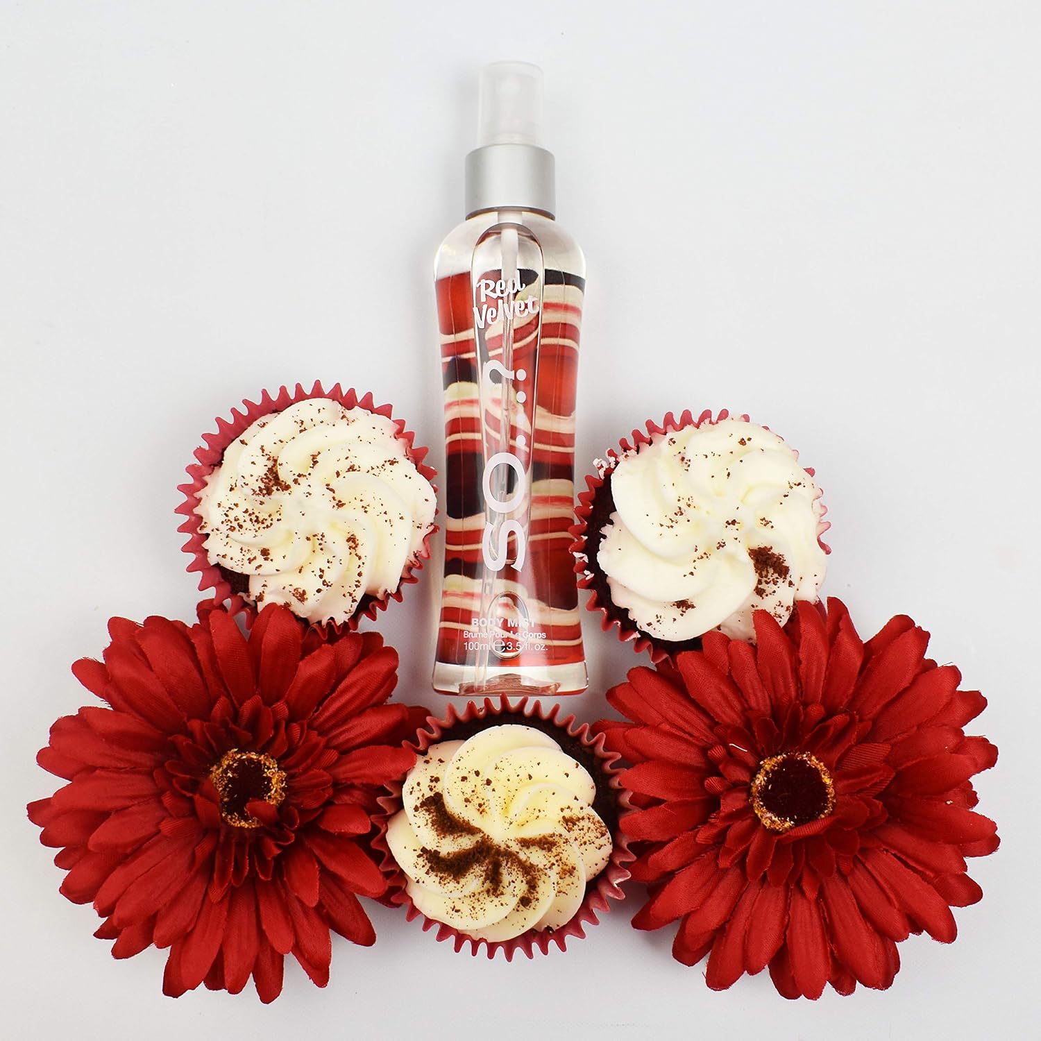 Body Mist By So…? Womens Red Velvet Body Mist Fragrance Spray 100ml, WHITE, 100 ml (Pack of 1) - Image 5