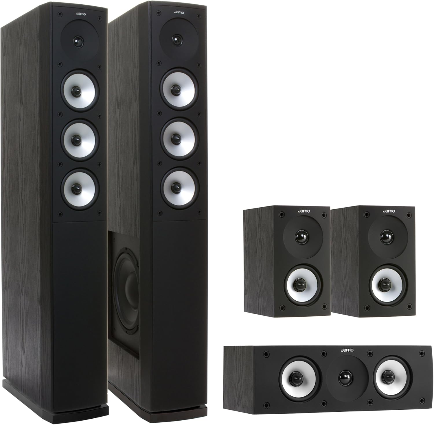 Jamo S 628 HCS 5.0 Home Cinema System Black Amazon.co.uk HiFi
