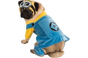 Despicable Me: Minion Pet Costume for for Dogs or Cats by Rubies, Small