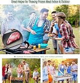 PSFXBM Fast Defrosting Board for Fish, Meat & Poultry with Scraper view 7