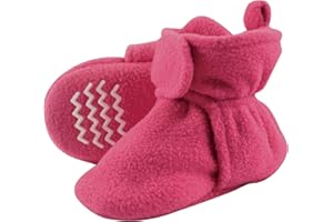 Hudson Baby Unisex-Child Cozy Fleece Booties Slipper Sock