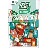 TIC TAC Box with 60 Mini Boxes (Mint, Orange, Spearmint, Peach and Passion fruit) 234g by Tic Tac
