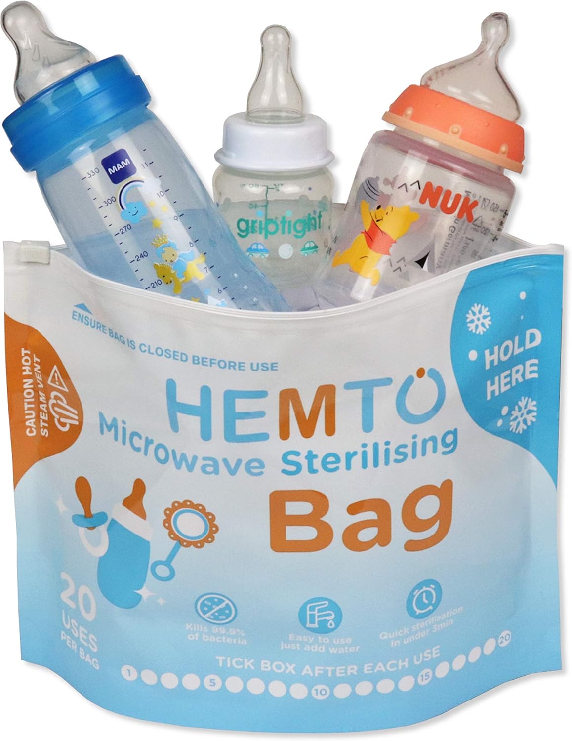 travel bottle steriliser