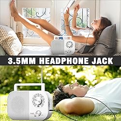 Portable AM FM Radio with Long Range