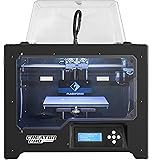 FlashForge 3D Printer Creator Pro, Metal Frame Structure, Acrylic Covers, Optimized Build Platform, Dual Extruder W/2 Spools, Works with ABS and PLA