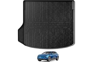 BestEvMod All Weather Liners Trunk Mat Compatible with Chevrolet Equinox EV 2024 2025 Accessories, 3D Cargo Liner TPE Materia