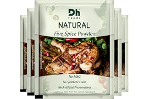 Dh Foods Five Spice Powder, 5 Spice Seasoing, No Sugar, No Salt, For Marinating Steak, Pork, Beef, Chicken, Seasoning For Any
