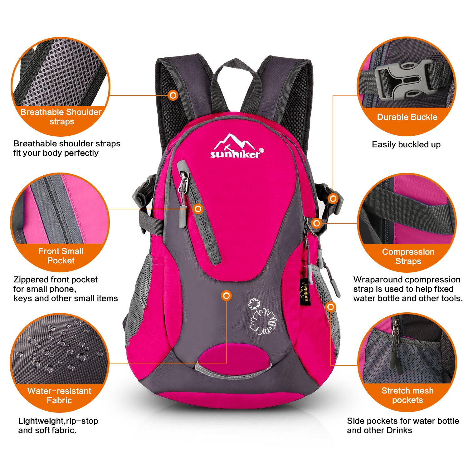 small lightweight hiking backpack