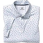 Johnston & Murphy Mens Xc4 Performance Flamingo Polo
