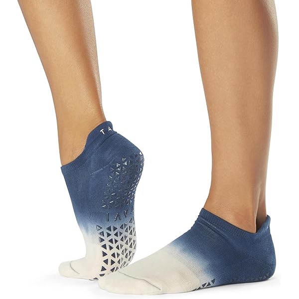 Tavi Pilates Socks Savvy Grip Socks Carbon Heather Tavi