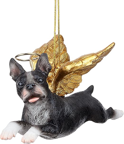 dog angel ornament