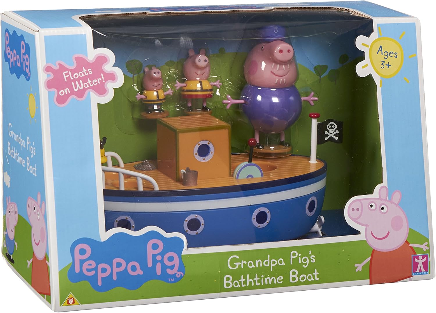 peppa bathtime boat